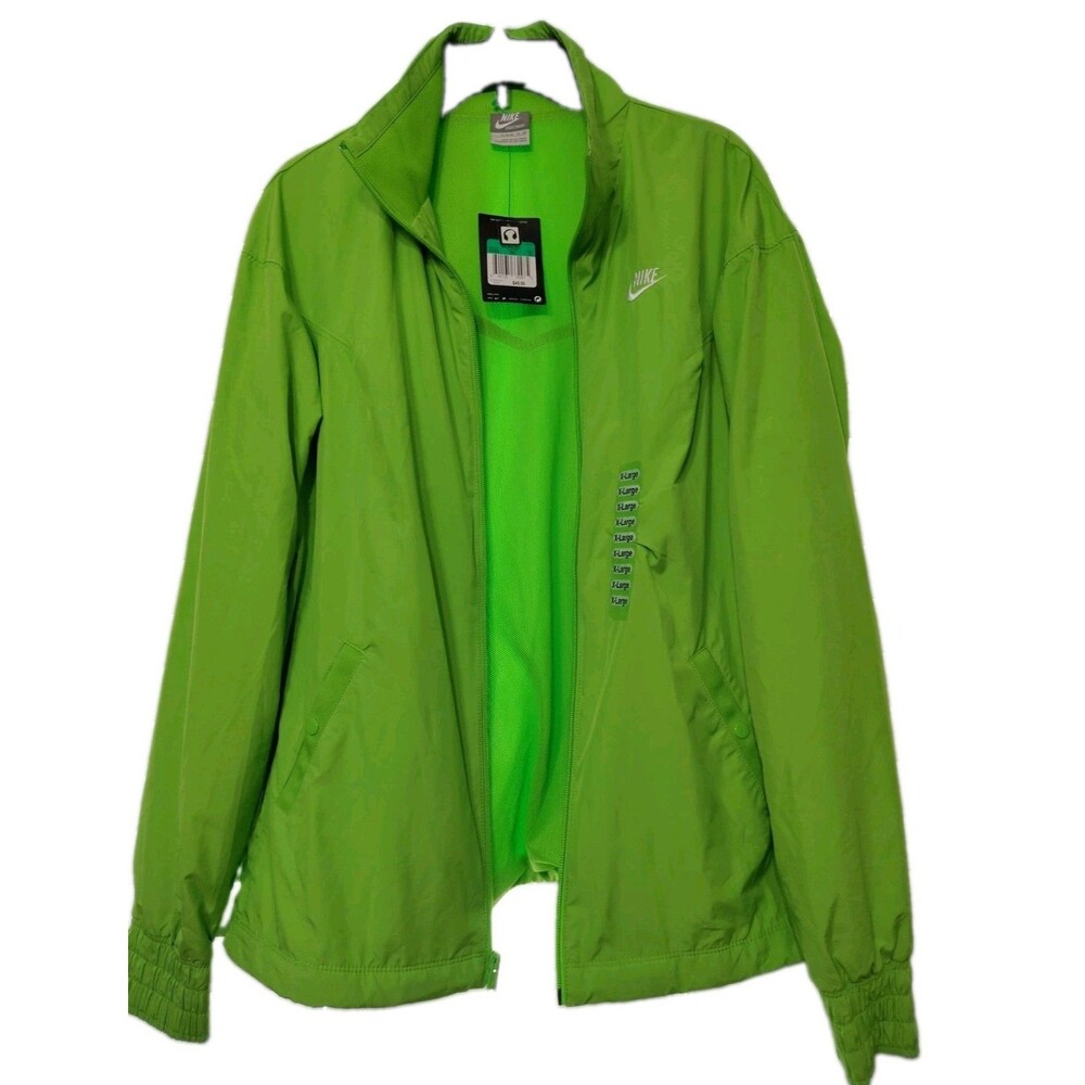 Women’s Nike Wind Runner Jacket Green Size XL Mesh Lining Y2K New With Tags